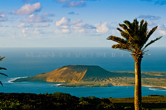 Vista a Montaña Amarilla, La Graciosa