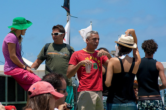 Windsurf World Cup - Spectators on the tribune