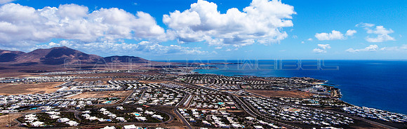 Panorámica de Playa Blanca - Lanzarote