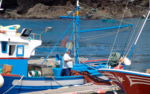 Pescador en Puerto del Carmen
