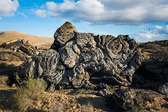 Escultura lávica - El Jable, Lanzarote