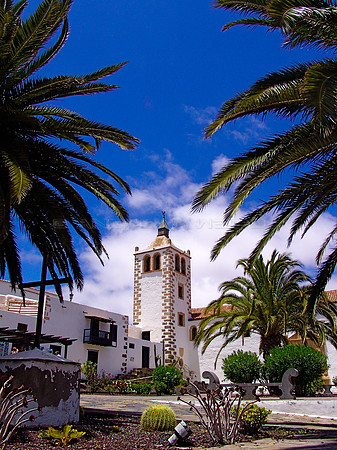 Plaza de la Iglesia en Betancuria