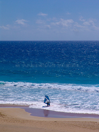 Windsurf en la playa de El Cotillo