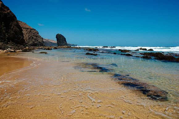 Costa al final de la Playa de Cofete - Fuertenventura