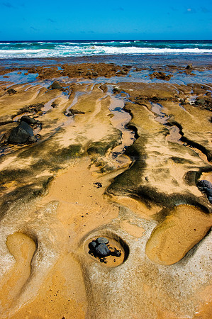 Erosión - Playa de Cofete, Fuertenventura