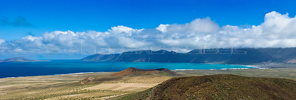 Vista panorámica del Risco de Famara