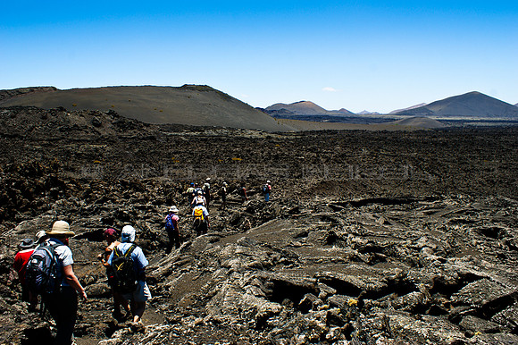 Travesando los rios de lava
