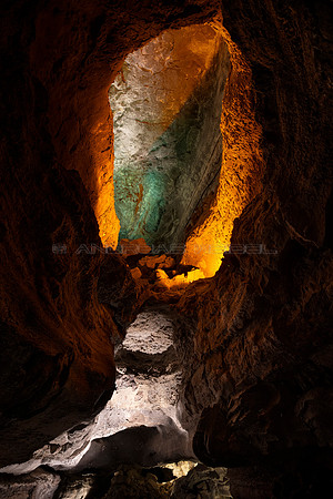 Ilusiones visuales - Cueva de los Verdes, Haria.