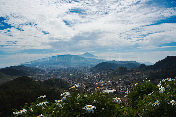Vista panorámica a La Laguna - Tenerife, Islas Canarias