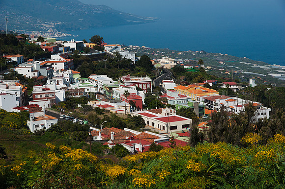 Vista a Mazo, La Palma
