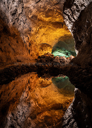 Espejismos en la Cueva de los Verdes.