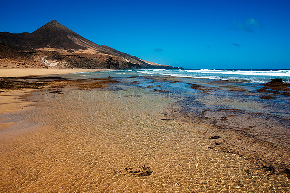 Piscinas y playa - Cofete, Fuerteventura