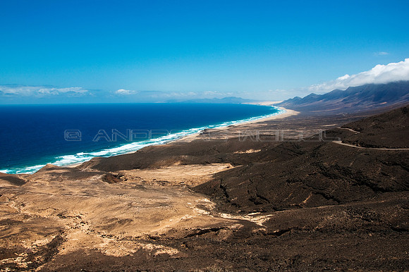 Playa de Cofete - costa sur-oeste de Fuerteventura