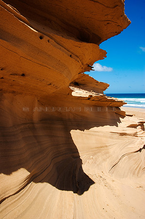 Sedimentos en la playa de Cofete - Jandía, Fuerteventura