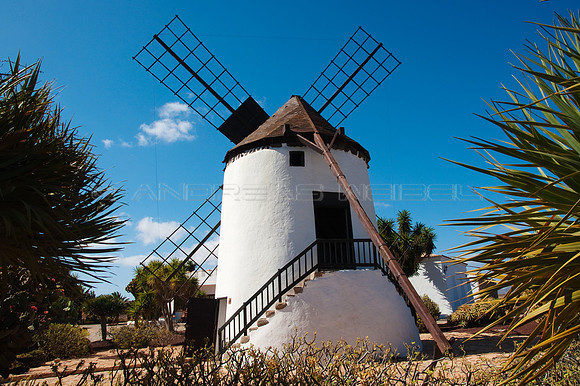 El molino de Antigua - Fuerteventura, Islas Canarias