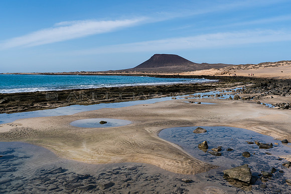 Hacia Montaña Amarilla - Litoral de la Graciosa.