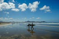 Surf en la Playa de Famara