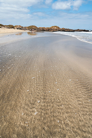 Agua en movimiento - Playa de bajo el Risco, Haria.