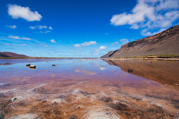 Y el agua se convierte en sal - Salinas del Risco, Lanzarote