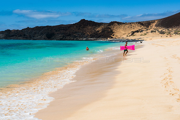 Colores en la Playa de Las Conchas - La Graciosa, Islas Canarias