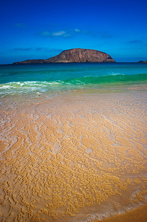 Colores en la Playa de La Concha - La Graciosa