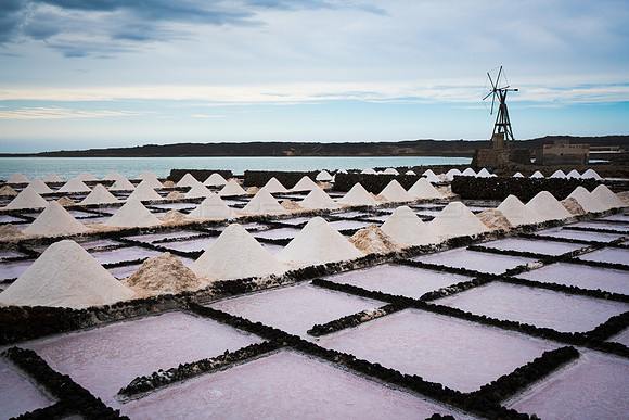 Sal bajo nubes - Salinas de Janubio, Yaiza.